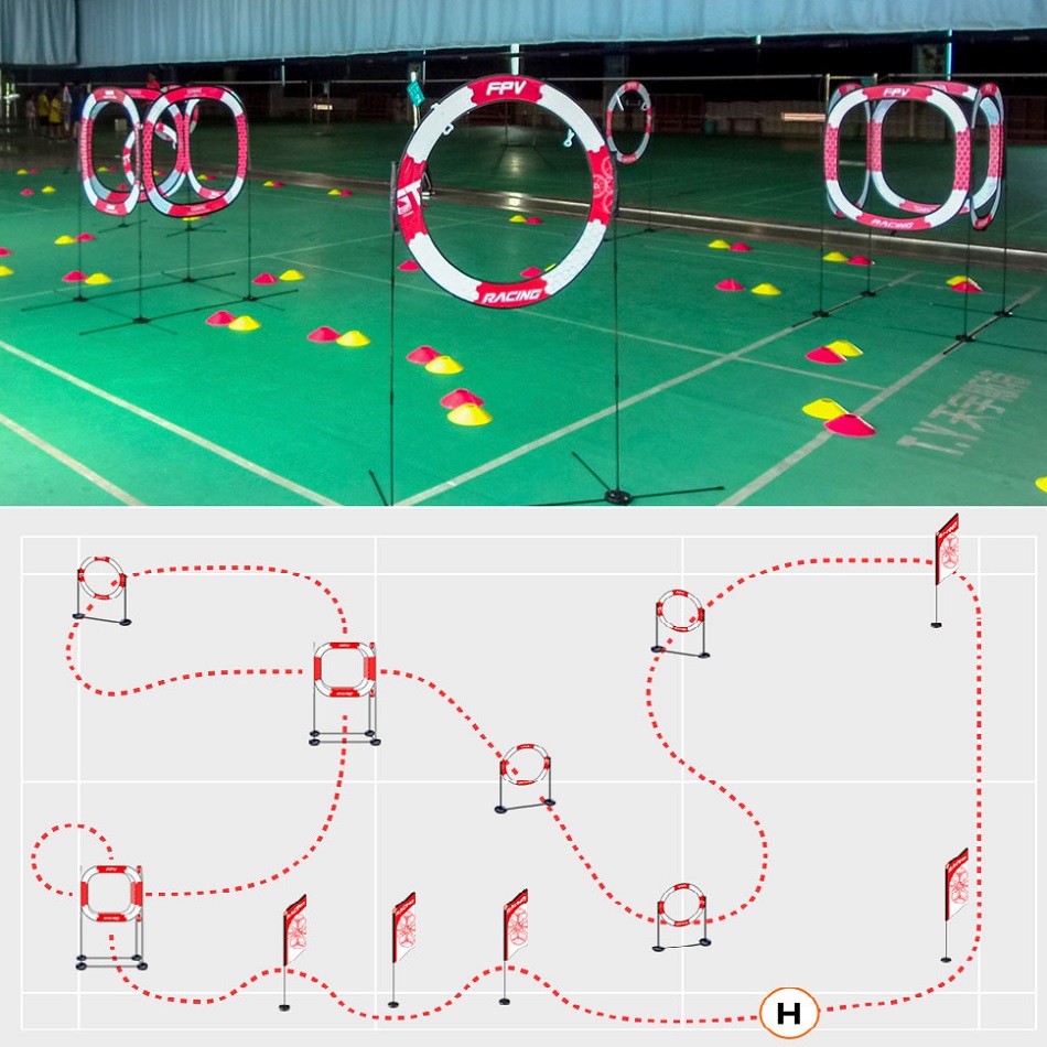 FPV-racepoort voor 3-inch Tiny - Drone Kit Vtol recensie en prijs