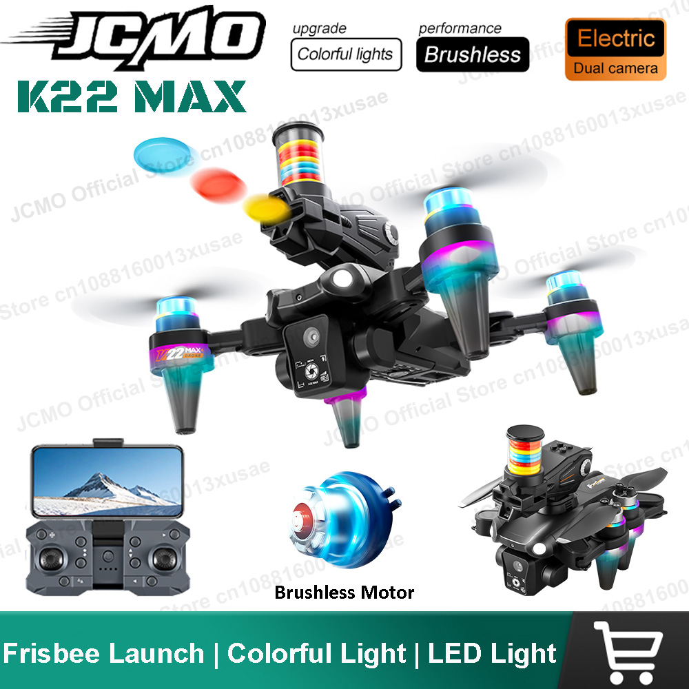 JCMO K22 MAX Frisbee Launch Dr - Drone Kit Professional recensie en prijs